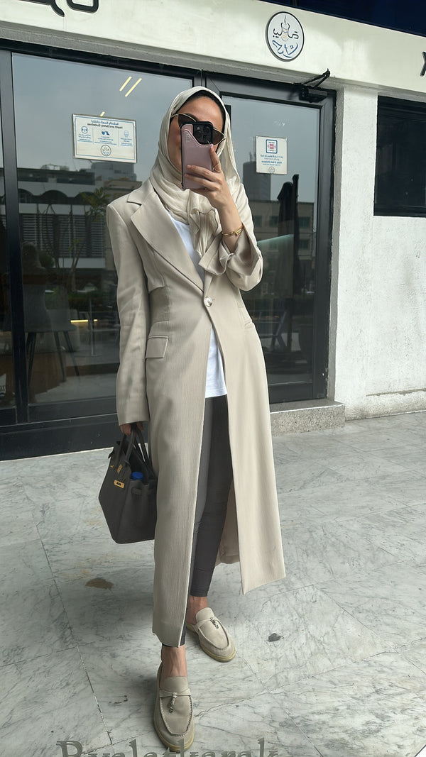 Waisted blazer